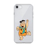 Dali Design İphone 6S Plus Uyumlu Şeffaf Kılıf Cartoon Çakmaktaş 3 Tasarımlı