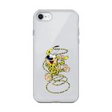 Dali Design İphone 6S Plus Uyumlu Şeffaf Kılıf Cartoon Marsupilami 9 Tasarımlı