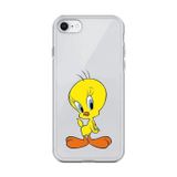 Dali Design İphone 6S Plus Uyumlu Şeffaf Kılıf Cartoon Tweety 17 Tasarımlı