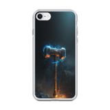 Dali Design İphone 6S Plus Uyumlu Şeffaf Kılıf Çekiç Tasarımlı