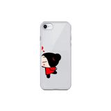 Dali Design İphone 6S Plus Uyumlu Şeffaf Kılıf Couple Garry 2 Tasarımlı