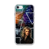 Dali Design İphone 6S Plus Uyumlu Şeffaf Kılıf Isaac Newton Tasarımlı