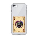 Dali Design İphone 6S Plus Uyumlu Şeffaf Kılıf Kartlar Joker 2 Tasarımlı