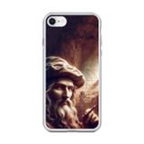 Dali Design İphone 6S Plus Uyumlu Şeffaf Kılıf Leonardo Da Vinci Tasarımlı