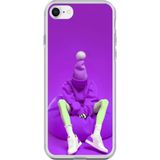 Dali Design İphone 6S Plus Uyumlu Şeffaf Kılıf No Face 6 Tasarımlı
