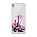 Dali Design İphone 6S Plus Uyumlu Şeffaf Kılıf Paris 1 Tasarımlı