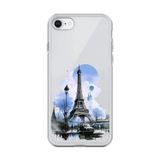 Dali Design İphone 6S Plus Uyumlu Şeffaf Kılıf Paris 2 Tasarımlı