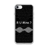 Dali Design İphone 6S Plus Uyumlu Şeffaf Kılıf R U Mine Couple (Çift) Tasarımlı