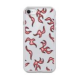 Dali Design İphone 6S Plus Uyumlu Şeffaf Kılıf Şeffaf Wallpaper 4 Tasarımlı