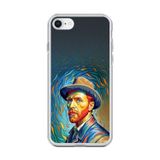 Dali Design İphone 6S Plus Uyumlu Şeffaf Kılıf Vincent Van Gogh Tasarımlı