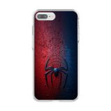 Dali Design İphone 7 Plus Uyumlu Şeffaf Kılıf Spider-Man 3 Tasarımlı