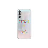 Dali Design Samsung Galaxy A14 Uyumlu Şeffaf Kılıf 3 Tetris Tasarımlı