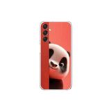 Dali Design Samsung Galaxy A14 Uyumlu Şeffaf Kılıf 4 Peluş Panda Tasarımlı