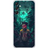 Dali Design Samsung Galaxy A14 Uyumlu Şeffaf Kılıf Aesthetic 7 Tasarımlı