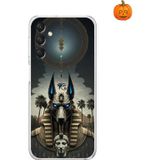 Dali Design Samsung Galaxy A14 Uyumlu Şeffaf Kılıf Antik Mısır 5 Tasarımlı