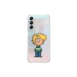 Dali Design Samsung Galaxy A14 Uyumlu Şeffaf Kılıf Cartoon 2 Tasarımlı