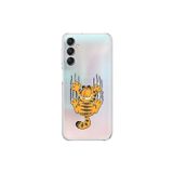 Dali Design Samsung Galaxy A14 Uyumlu Şeffaf Kılıf Cartoon 4 Tasarımlı