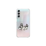 Dali Design Samsung Galaxy A14 Uyumlu Şeffaf Kılıf Cartoon 8 Tasarımlı