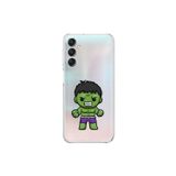 Dali Design Samsung Galaxy A14 Uyumlu Şeffaf Kılıf Chibi 3 Tasarımlı