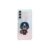 Dali Design Samsung Galaxy A14 Uyumlu Şeffaf Kılıf Chibi 4 Tasarımlı