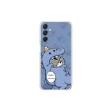 Dali Design Samsung Galaxy A14 Uyumlu Şeffaf Kılıf Couple Tom 1 Tasarımlı