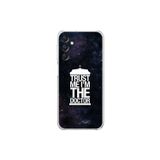 Dali Design Samsung Galaxy A14 Uyumlu Şeffaf Kılıf Doctor Who Tasarımlı