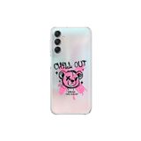 Dali Design Samsung Galaxy A14 Uyumlu Şeffaf Kılıf Graffiti 6 Tasarımlı