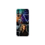 Dali Design Samsung Galaxy A14 Uyumlu Şeffaf Kılıf Isaac Newton Tasarımlı