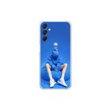 Dali Design Samsung Galaxy A14 Uyumlu Şeffaf Kılıf No Face 5 Tasarımlı