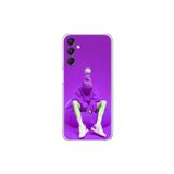 Dali Design Samsung Galaxy A14 Uyumlu Şeffaf Kılıf No Face 6 Tasarımlı