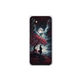 Dali Design Samsung Galaxy A14 Uyumlu Şeffaf Kılıf Samurai 2 Tasarımlı