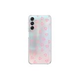 Dali Design Samsung Galaxy A14 Uyumlu Şeffaf Kılıf Şeffaf Kalp 3 Tasarımlı