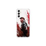 Dali Design Samsung Galaxy A14 Uyumlu Şeffaf Kılıf Spartan 1 Tasarımlı
