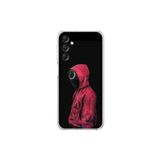 Dali Design Samsung Galaxy A14 Uyumlu Şeffaf Kılıf Squid Game Tasarımlı