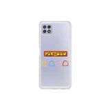 Dali Design Samsung Galaxy A22 Uyumlu Şeffaf Kılıf 1 Pac-Man Tasarımlı