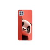 Dali Design Samsung Galaxy A22 Uyumlu Şeffaf Kılıf 4 Peluş Panda Tasarımlı