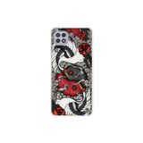 Dali Design Samsung Galaxy A22 Uyumlu Şeffaf Kılıf Aesthetic 4 Tasarımlı