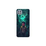Dali Design Samsung Galaxy A22 Uyumlu Şeffaf Kılıf Aesthetic 7 Tasarımlı