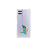 Dali Design Samsung Galaxy A22 Uyumlu Şeffaf Kılıf Cartoon 11 Tasarımlı