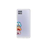 Dali Design Samsung Galaxy A22 Uyumlu Şeffaf Kılıf Cartoon 6 Tasarımlı