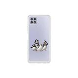 Dali Design Samsung Galaxy A22 Uyumlu Şeffaf Kılıf Cartoon 8 Tasarımlı