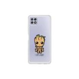 Dali Design Samsung Galaxy A22 Uyumlu Şeffaf Kılıf Chibi 1 Tasarımlı