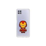 Dali Design Samsung Galaxy A22 Uyumlu Şeffaf Kılıf Chibi 2 Tasarımlı