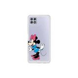 Dali Design Samsung Galaxy A22 Uyumlu Şeffaf Kılıf Couple Minnie 2 Tasarımlı