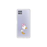 Dali Design Samsung Galaxy A22 Uyumlu Şeffaf Kılıf Couple Ördek 1 Tasarımlı