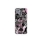 Dali Design Samsung Galaxy A22 Uyumlu Şeffaf Kılıf Graffiti 10 Tasarımlı
