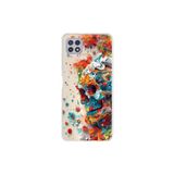 Dali Design Samsung Galaxy A22 Uyumlu Şeffaf Kılıf Graffiti 5 Tasarımlı