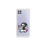 Dali Design Samsung Galaxy A22 Uyumlu Şeffaf Kılıf New Minies 1 Tasarımlı