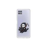 Dali Design Samsung Galaxy A22 Uyumlu Şeffaf Kılıf New Minies 2 Tasarımlı