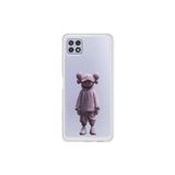 Dali Design Samsung Galaxy A22 Uyumlu Şeffaf Kılıf No Face 4 Tasarımlı